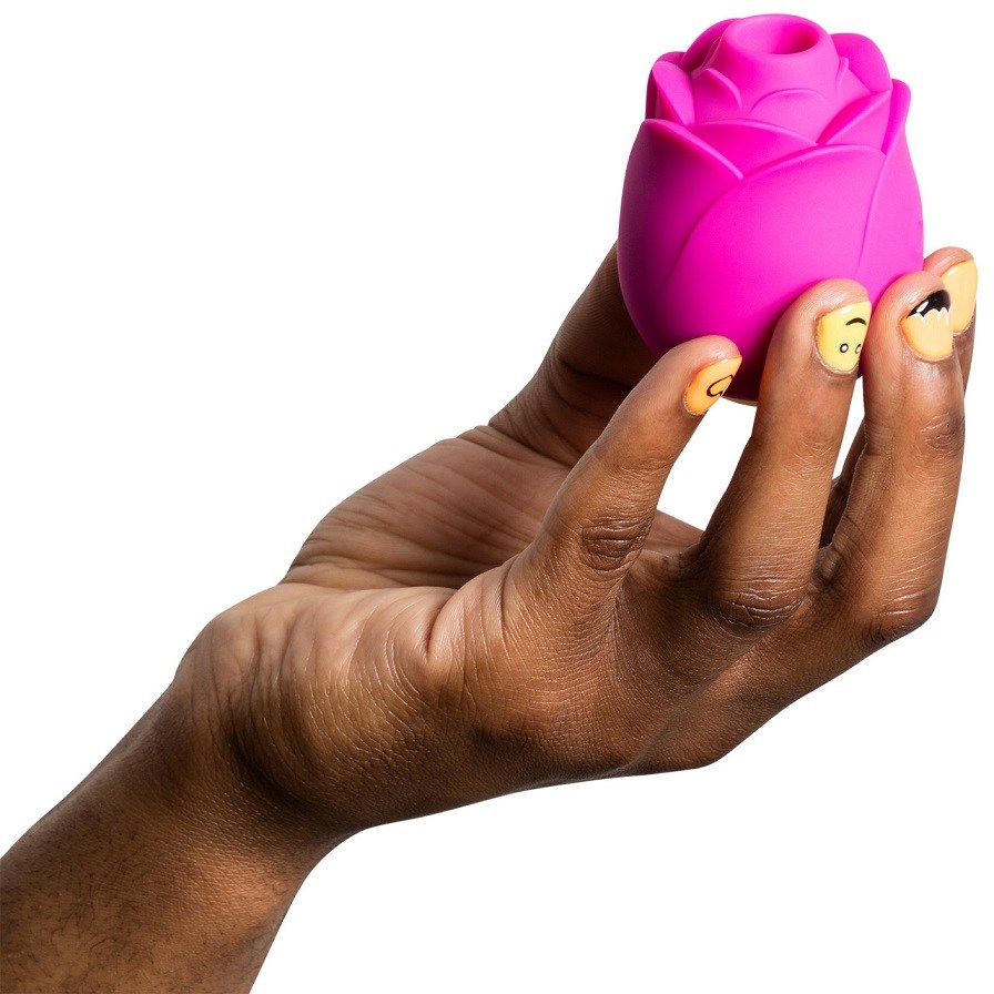 Romp Rose Hút Âm Đạo Tím Hoa Hồng 6 Cấp Hạnh Phúc Tột