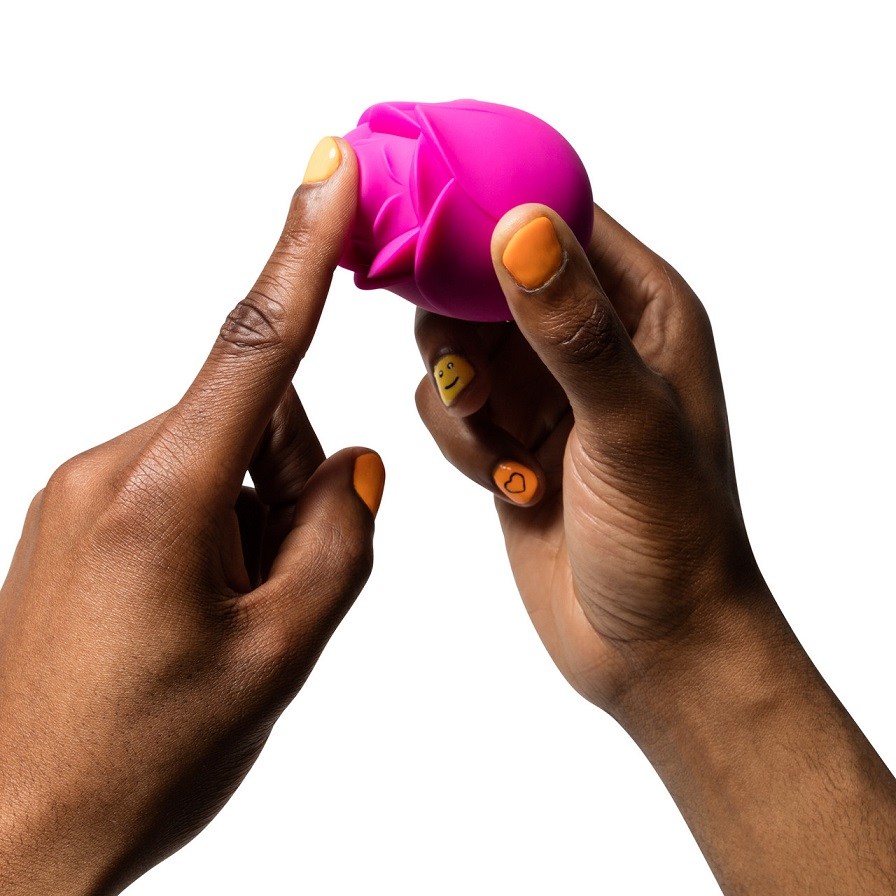 Romp Rose Hút Âm Đạo Tím Hoa Hồng 6 Cấp Hạnh Phúc Tột