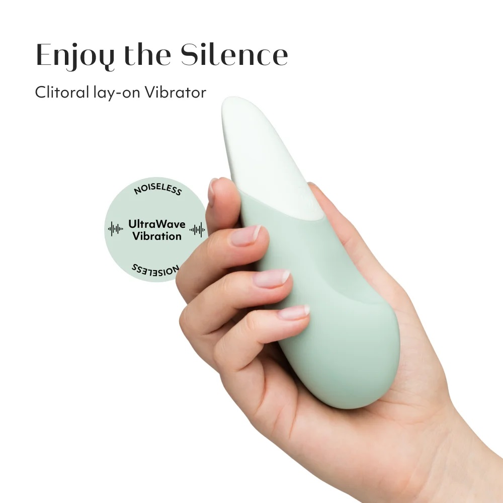 Womanizer Vibe UltraWave Xanh Nhạt Rung Yên Tĩnh