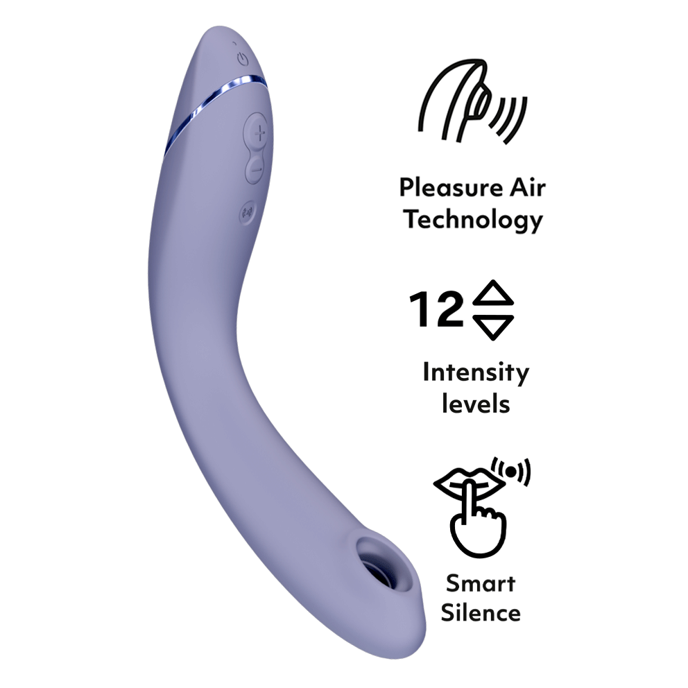 Womanizer OG Pleasure Air hút G-spot tím rung 17.6cm