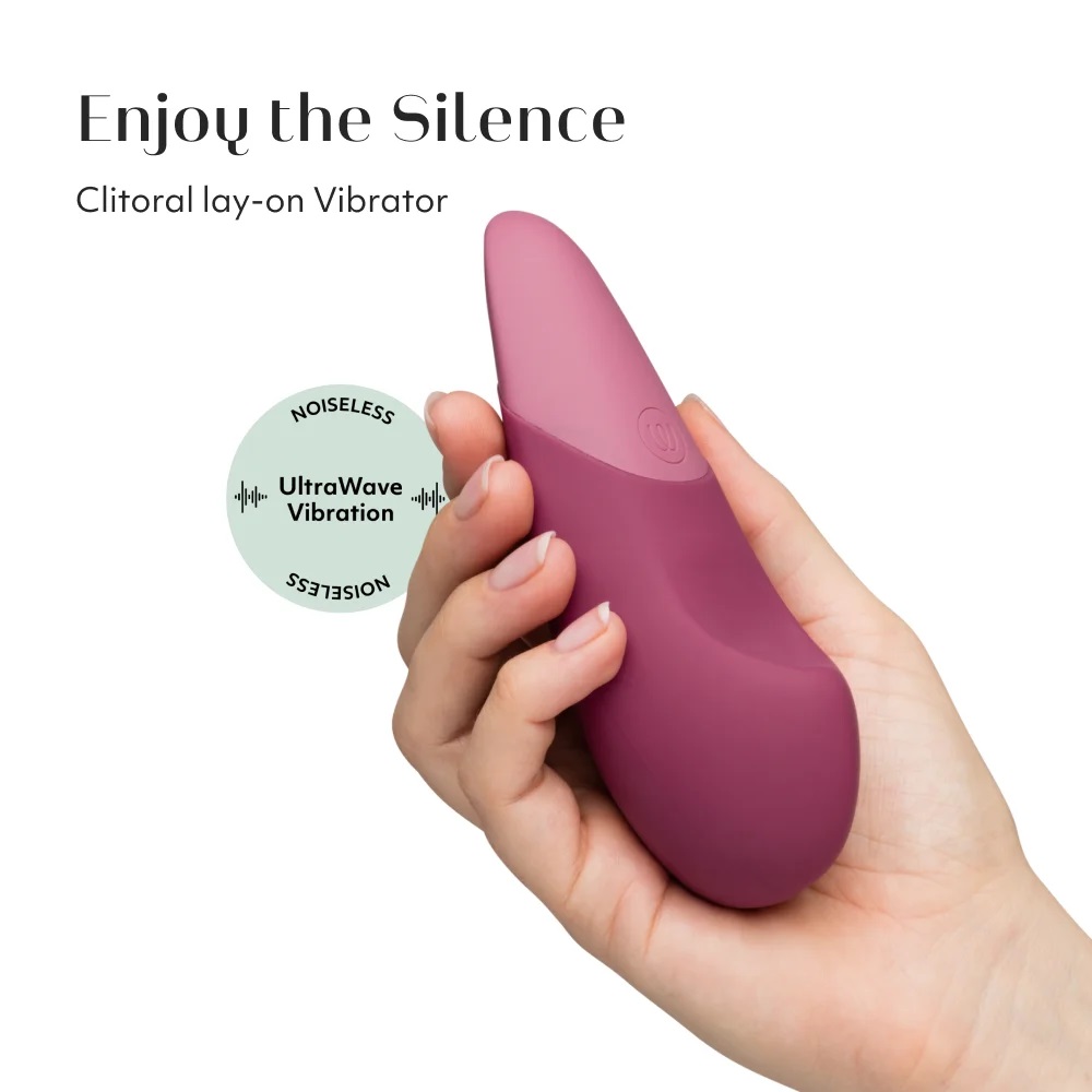 Womanizer UltraWave Hồng Yên Tĩnh Clit Wave Đỉnh