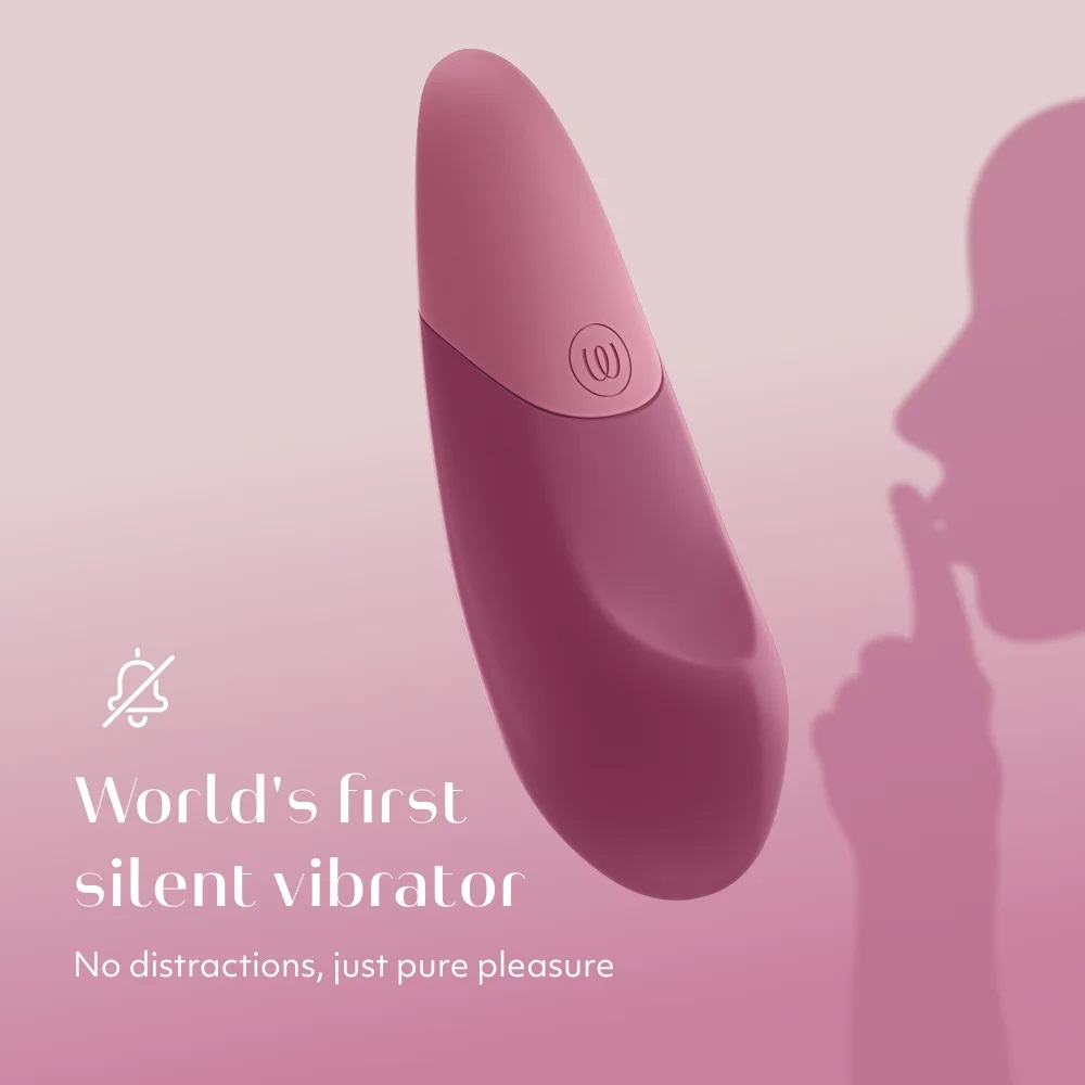 Womanizer UltraWave Hồng Yên Tĩnh Clit Wave Đỉnh