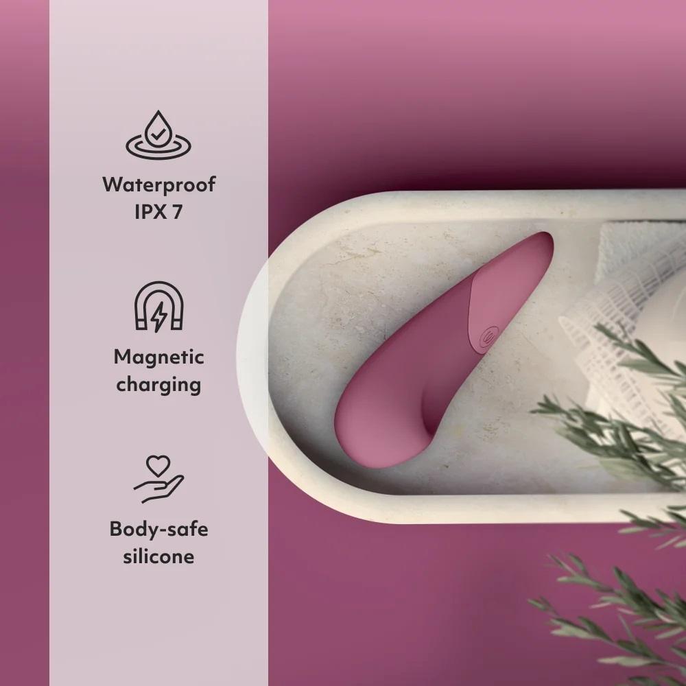 Womanizer UltraWave Hồng Yên Tĩnh Clit Wave Đỉnh
