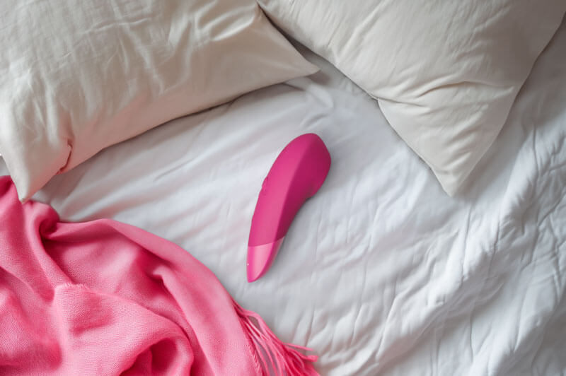 Womanizer Air Clit Rung Tím Hồng Cao Trào Cực