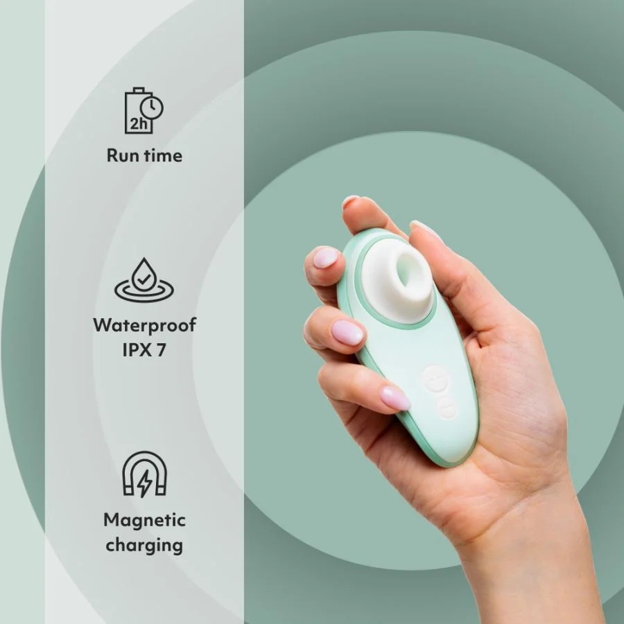 Womanizer Liberty 2 hút âm đạo xanh lá portable Pleasure Air