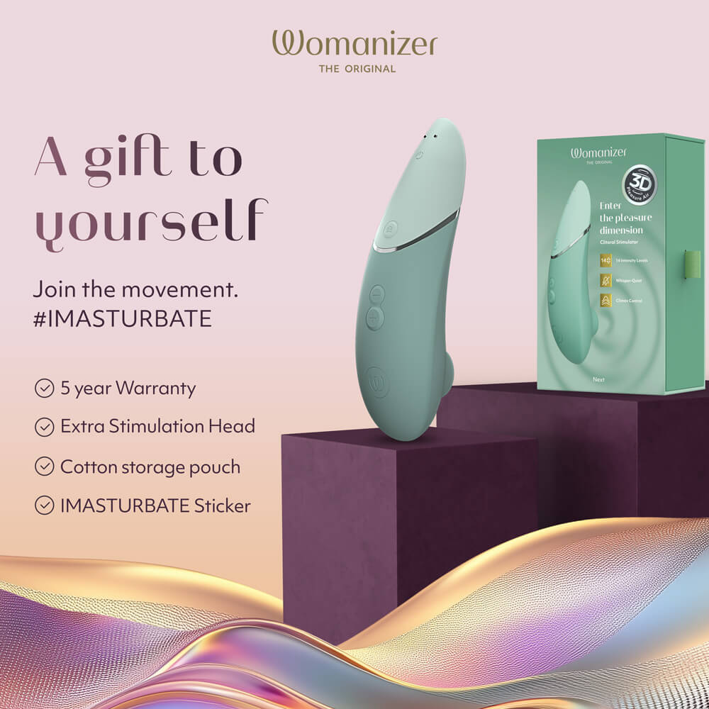 Womanizer Next Xốp Xanh Lá Hút Âm Hạch 3D