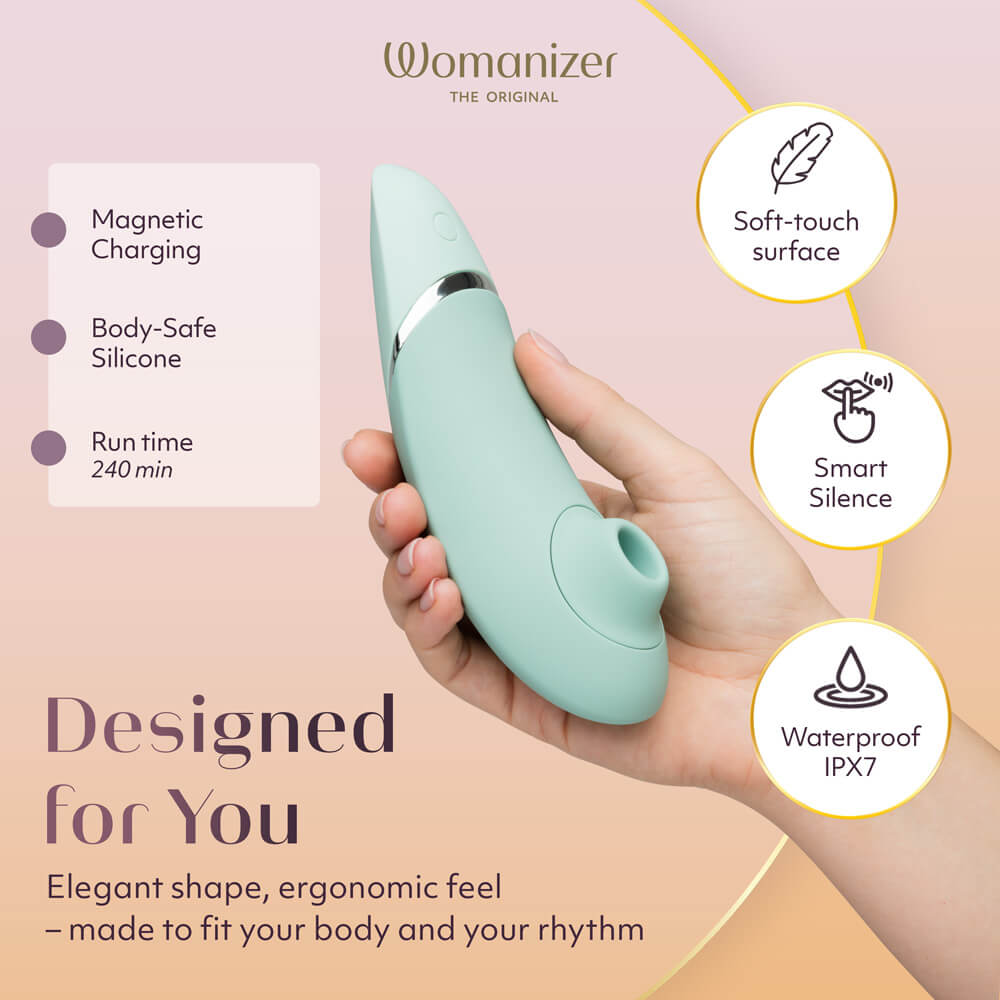 Womanizer Next Xốp Xanh Lá Hút Âm Hạch 3D
