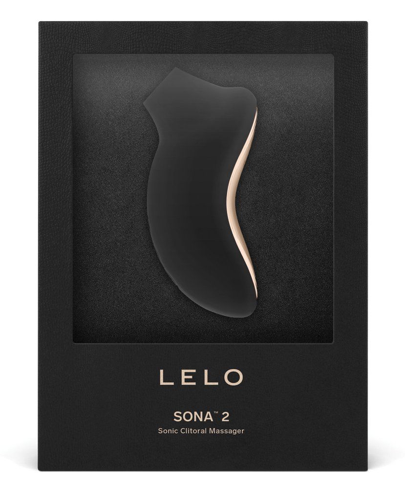 Lelo Sona 2 Clit Sonic Đen 9.9cm SenSonic Đỉnh