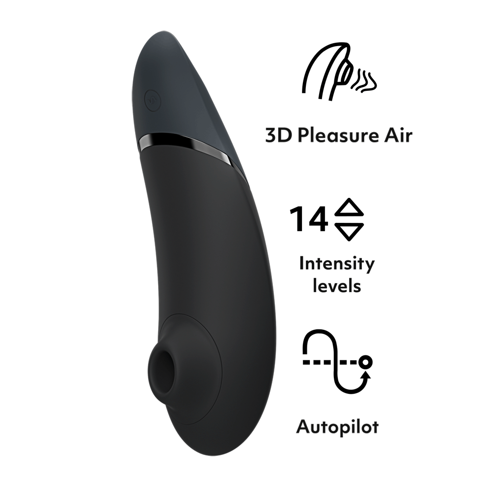 Womanizer Next Hút Clit Đen 3D Air Siêu