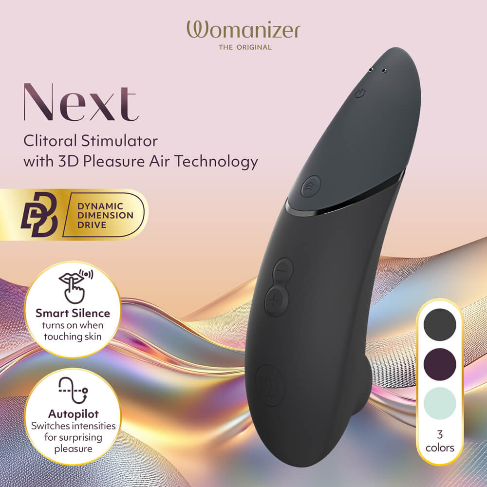 Womanizer Next Clit Hút Đen 3D Air Siêu Cấp
