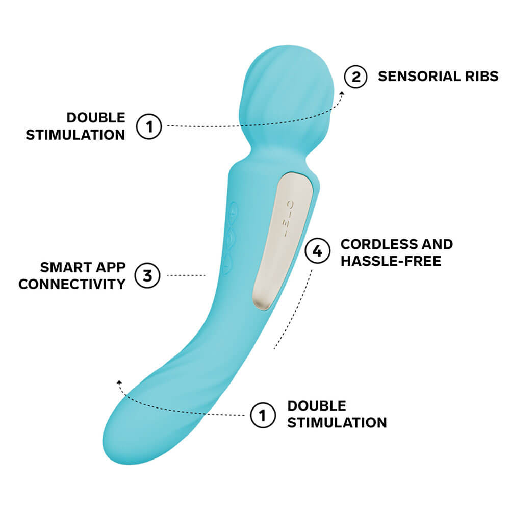 LELO Switch Xanh Dương Đầu Đôi Vib 100%