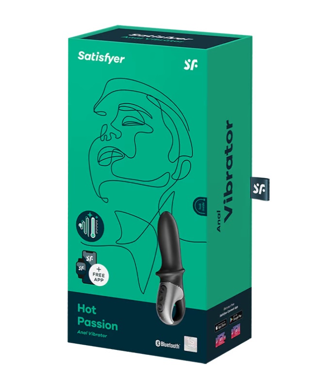 Satisfyer Rung Nóng Bỏng Đen 18cm Thỏa Mãn Cực Độ