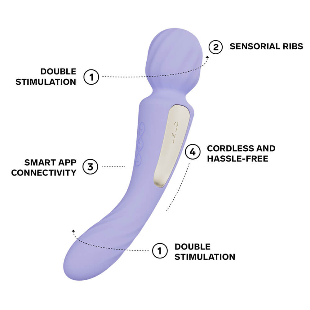 LELO Switch Dual Vibrator Tím Đôi Thú Vị