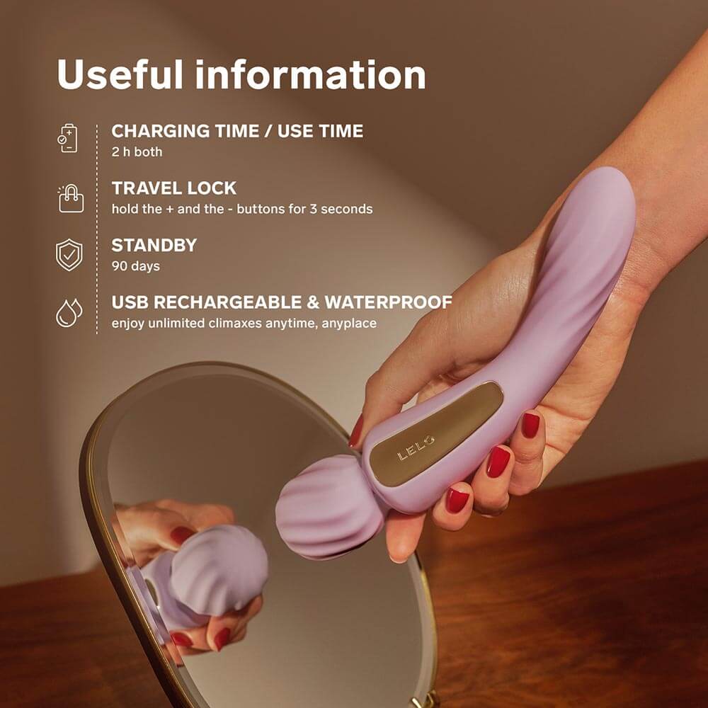 LELO Switch Dual Vibrator Tím Đôi Thú Vị
