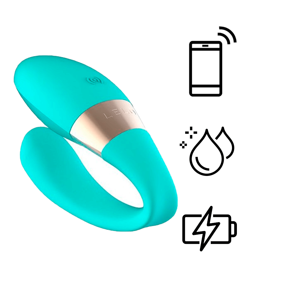 Lelo Tiani Harmony App Điều Khiển Xanh Dương Cặp Đôi Siêu Hài Hòa