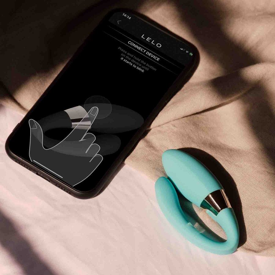 Lelo Tiani Harmony App Điều Khiển Xanh Dương Cặp Đôi Siêu Hài Hòa