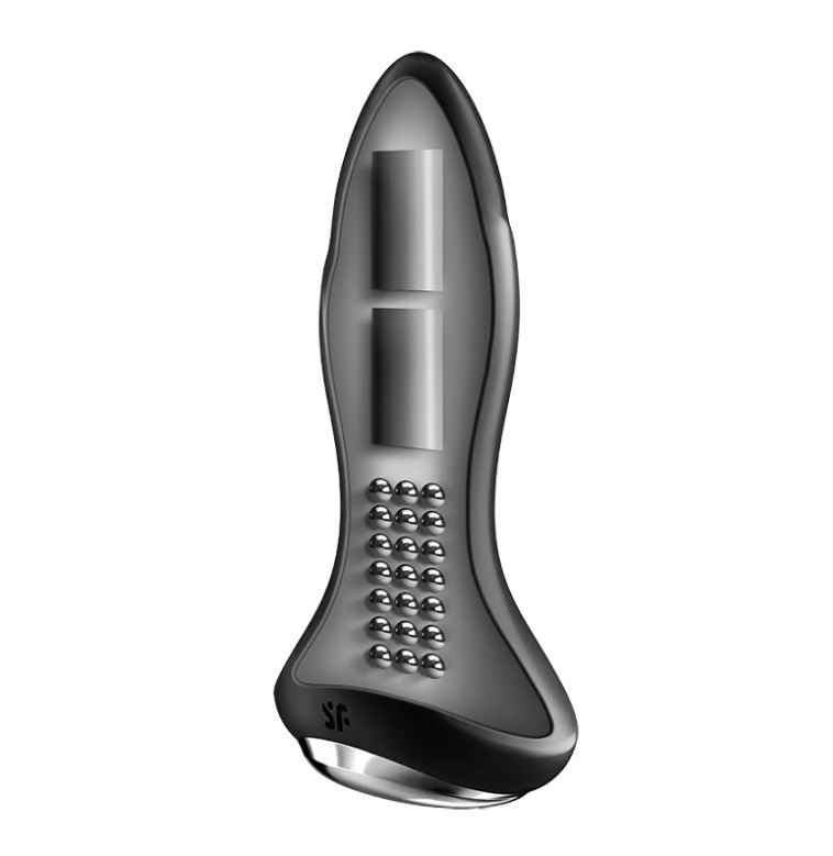 Satisfyer App Plug Đít Xoay Rung Đen Mạnh