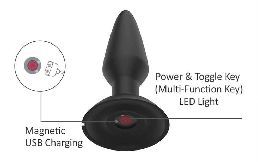Magic Motion Equinox hậu môn rung silicone 3.5cm