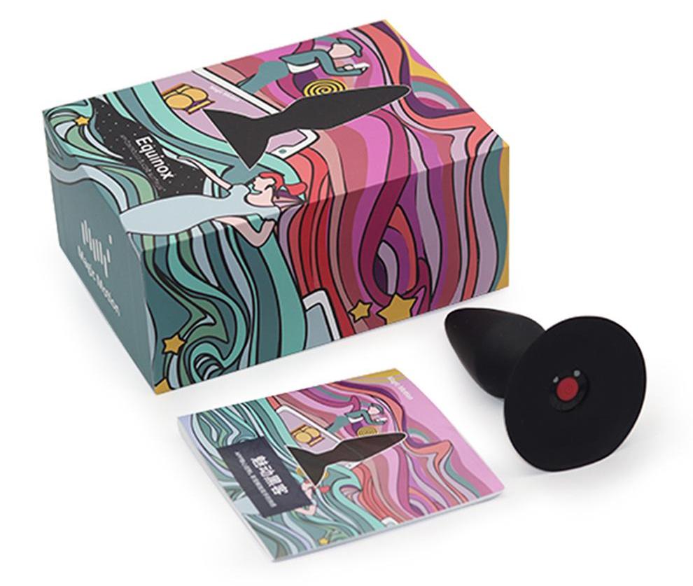 Magic Equinox Plug Hậu 3.5cm Rung Silicone Thú