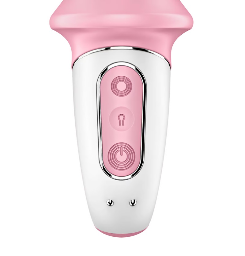 Satisfyer Air Pump Anal Vibro Hồng 18cm Siêu Sướng