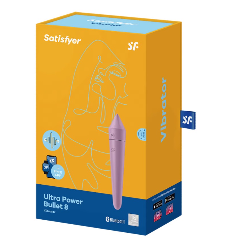 Satisfyer Bullet Rung 8 Màu Tím Siêu Mạnh App