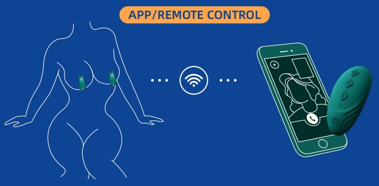 Zalo Nave Kẹp Vú Rung App San Hô Mạnh Mẽ