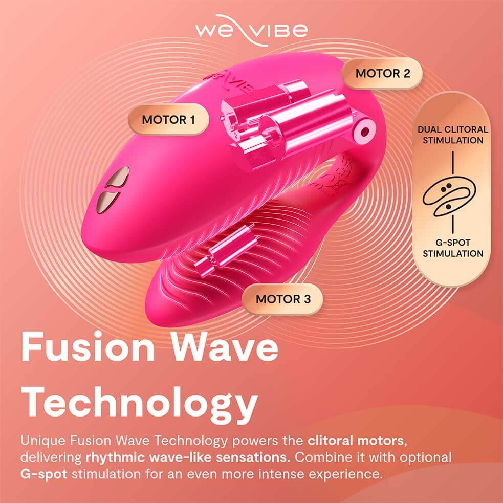 We-Vibe Chorus Pro Cặp Đôi Hồng Tím App