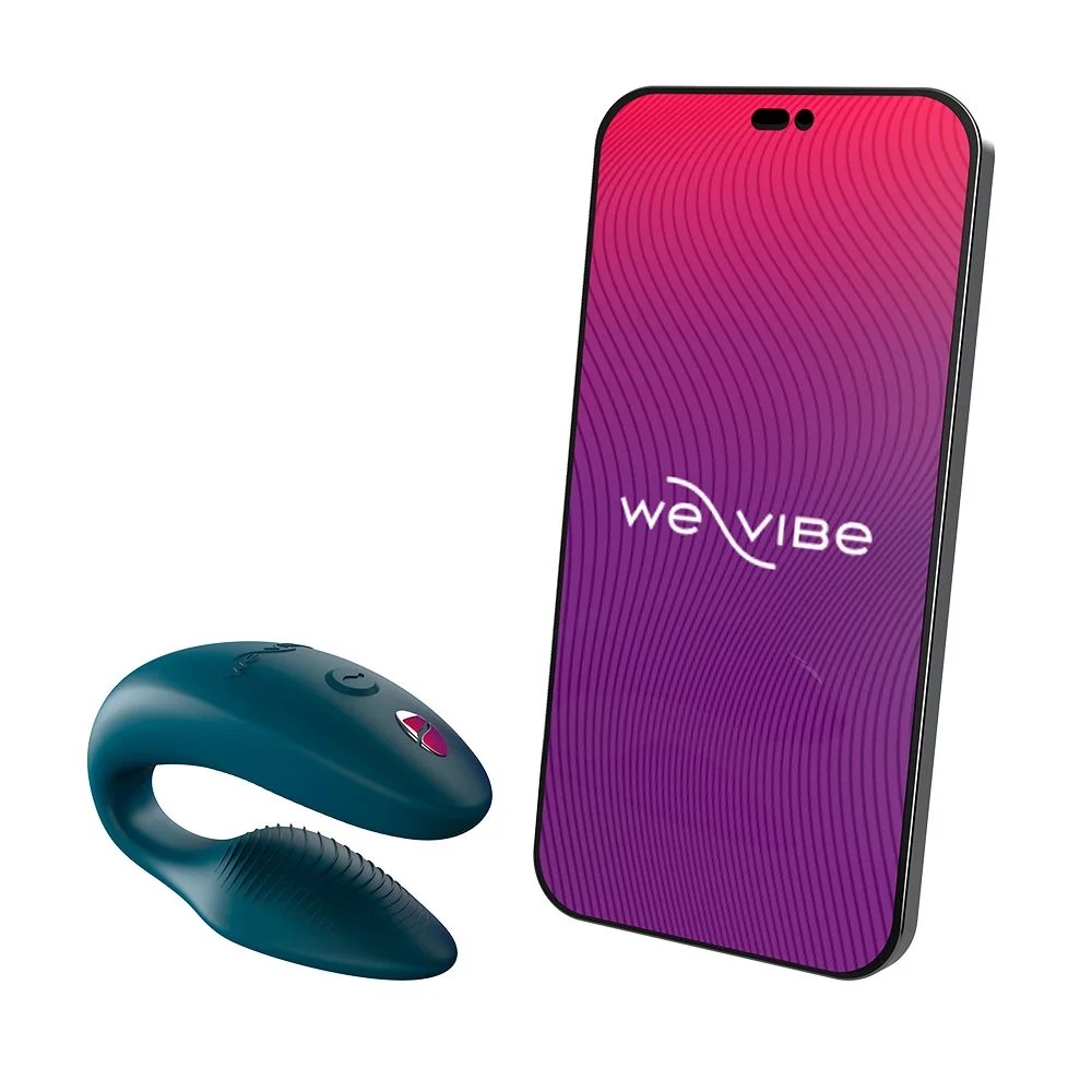 We-Vibe Sync 2 tình nhân xanh nhung rung remote chống nước