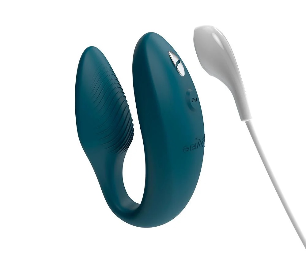 We-Vibe Sync 2 tình nhân xanh nhung rung remote chống nước