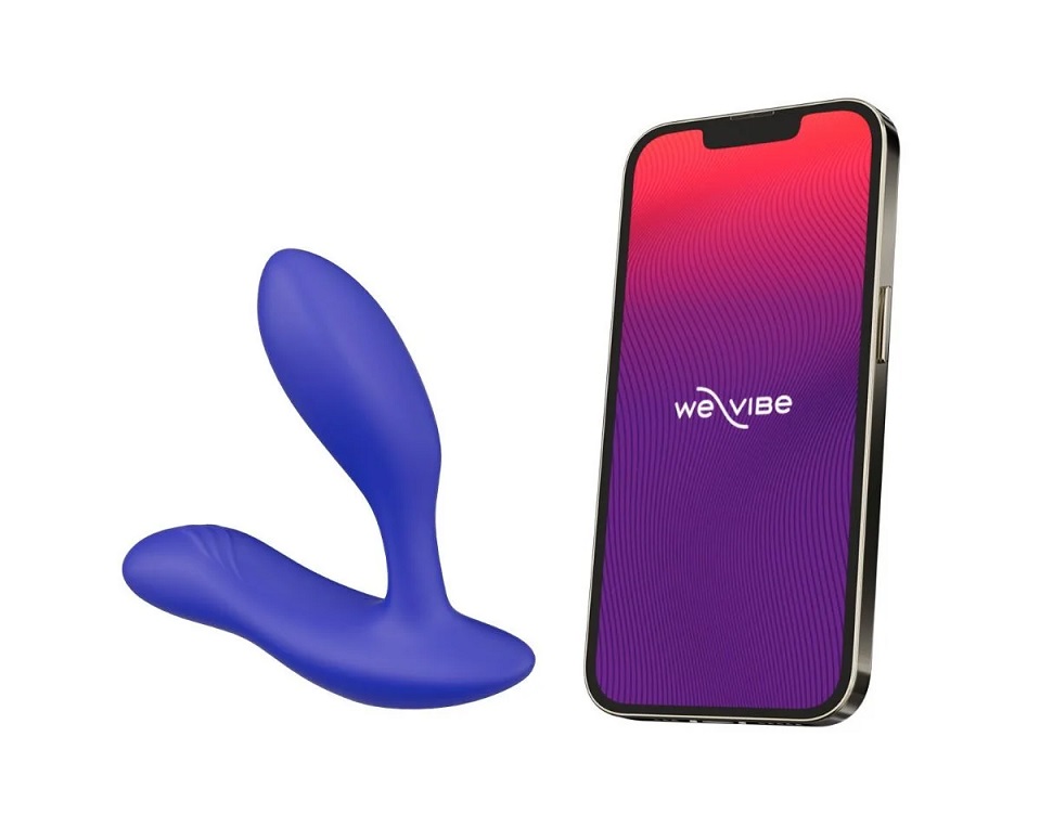 We-Vibe Vector+ Blue Prostate 10.6cm Remote Canada