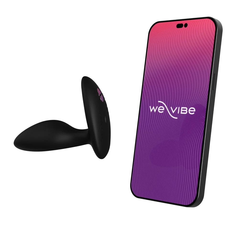 We-Vibe Ditto+ Đen - App Hậu Môn Rung Siêu Mạnh