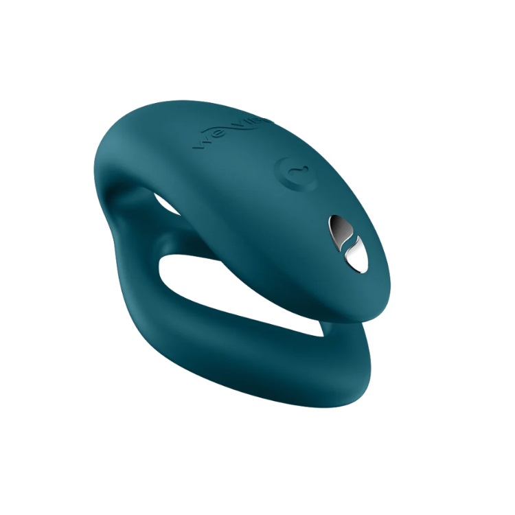 We-Vibe Sync O Thú Cưỡi Cặp Đôi Rung Xanh Nhung
