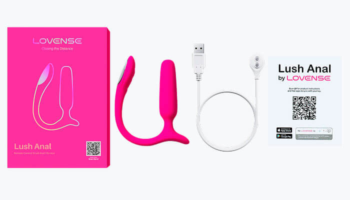 Lovense Lush 3 Hậu Môn App Điều Khiển Rung Mạnh