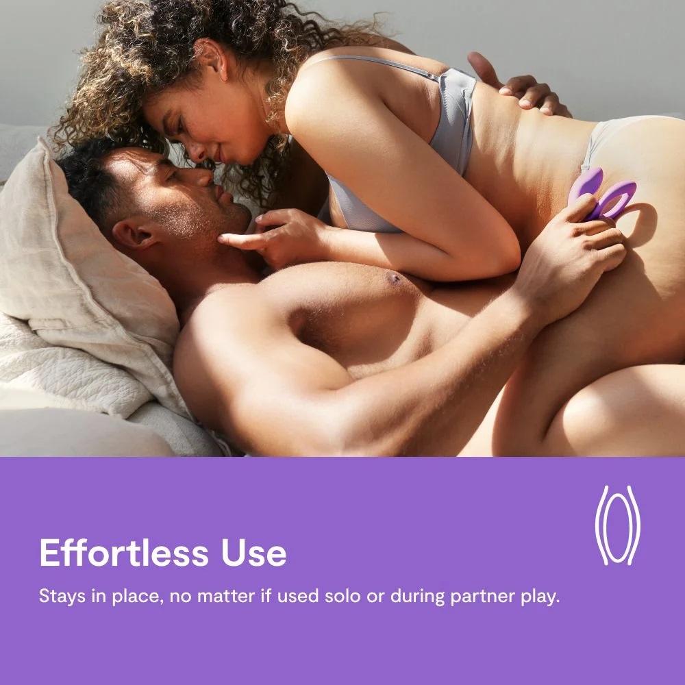 We-Vibe Sync O Tím Nhạt 8cm Cặp Đôi Rung Chống Nước