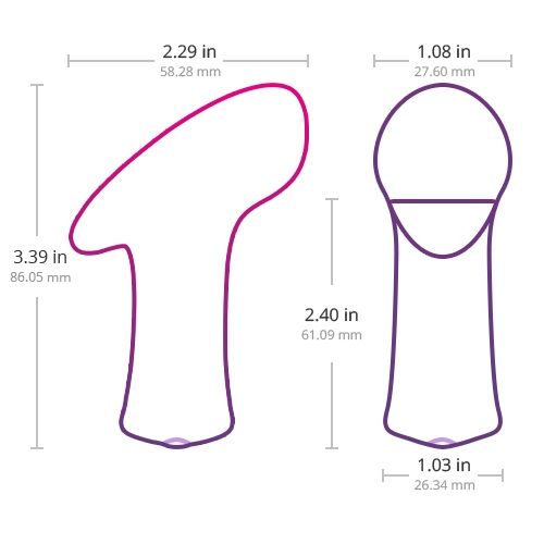 Vibrơ Bullet Lovense Ambi 9cm App Linh Hoạt Đỉnh Cao