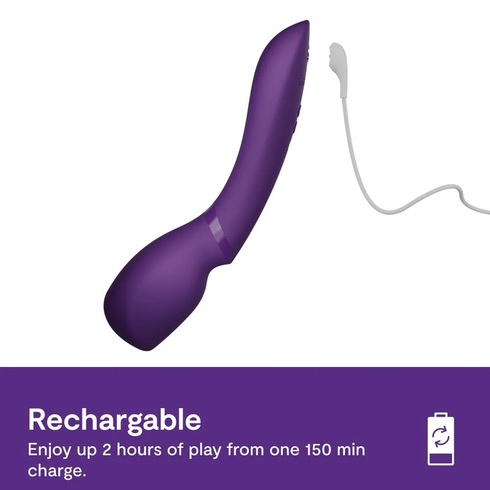 We-Vibe Wand 2 masажer mạnh tím siêu dài