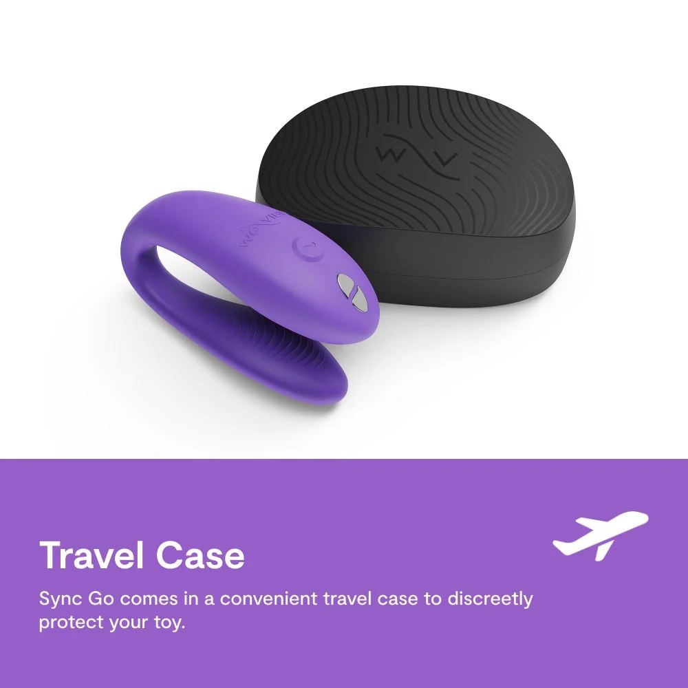 We-Vibe Sync Go Tím 7.8cm Cặp Đôi Rung