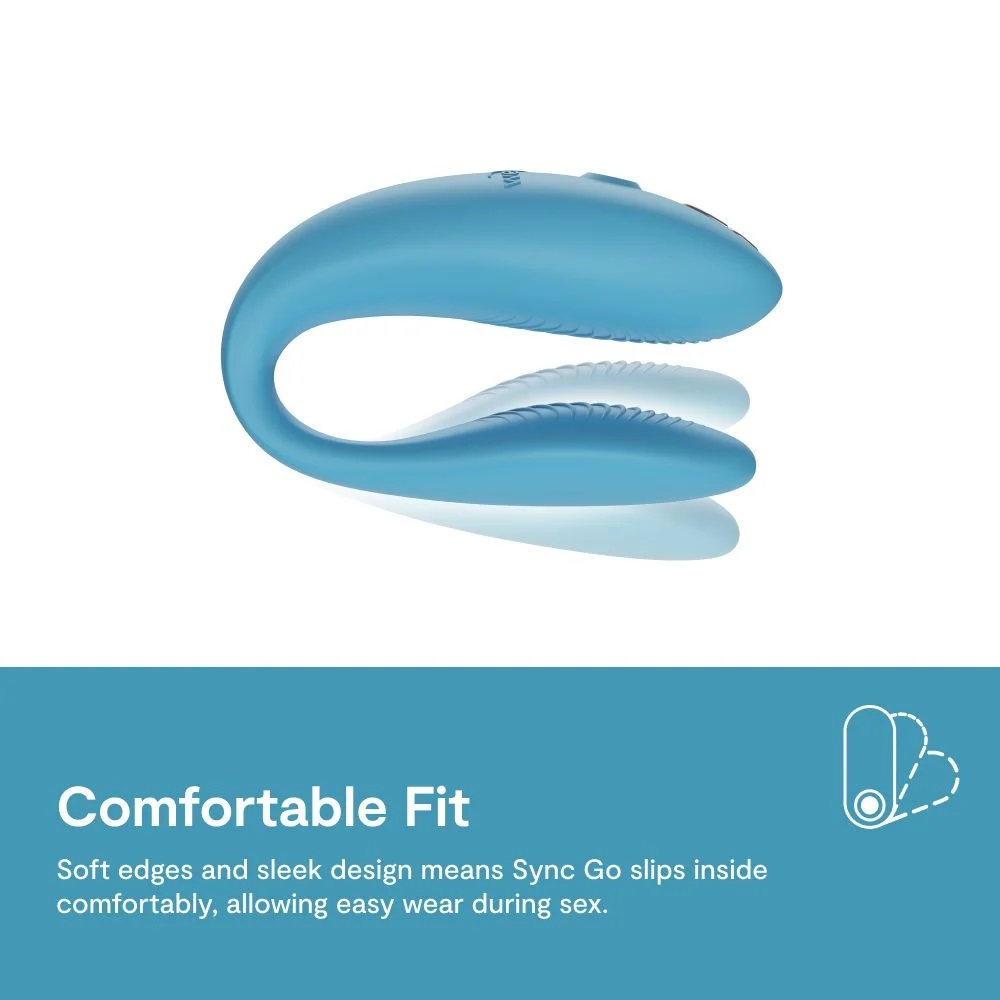 We-Vibe Sync Go rung đôi xanh cặp đôi đam mê mãnh liệt