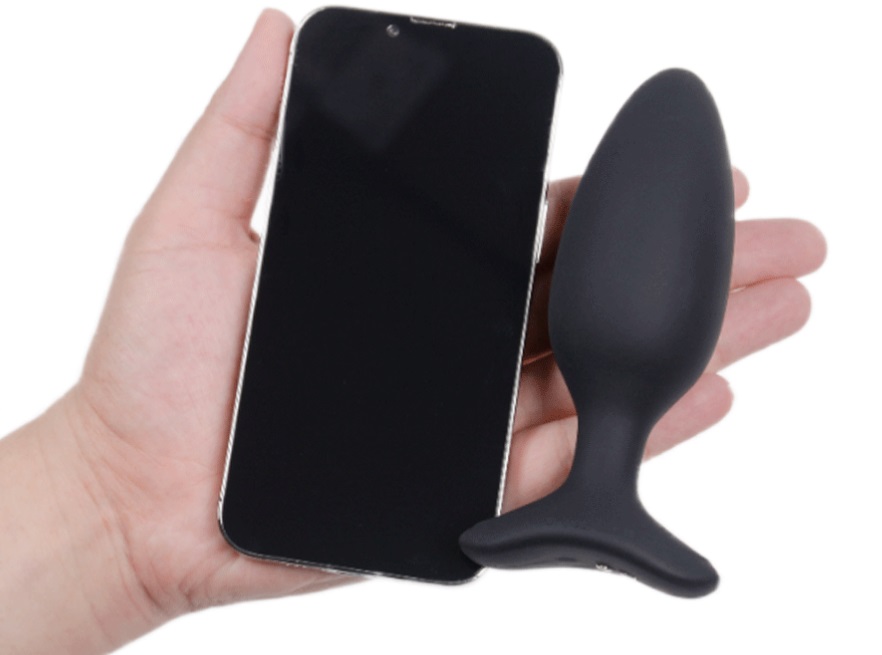 Lovense Hush 2 hậu môn plug đen app điều khiển
