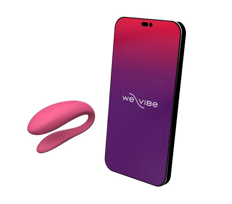 We-Vibe Sync Lite rung đôi hồng G-spot tình nhân waterproof