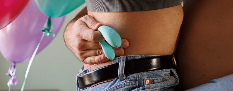 We-Vibe Sync Lite Rung Đôi Hồng G-Spot Waterproof