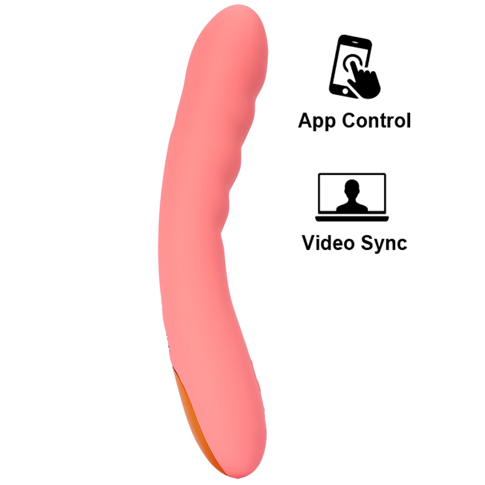 SVAKOM Ava Neo App Rung Đẩy 19cm Mật Đào Thông Minh