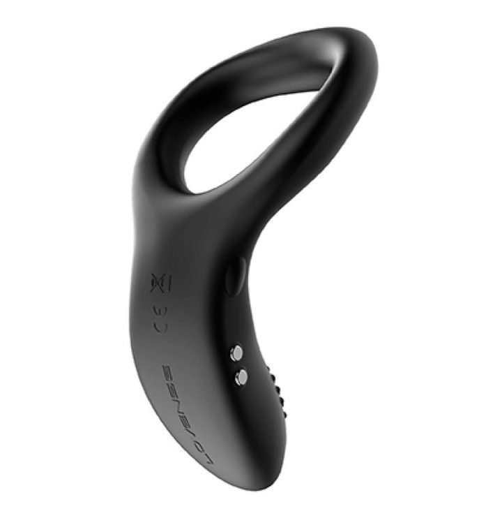 Lovense Diamo vòng dương đen Bluetooth rung mạnh bạo