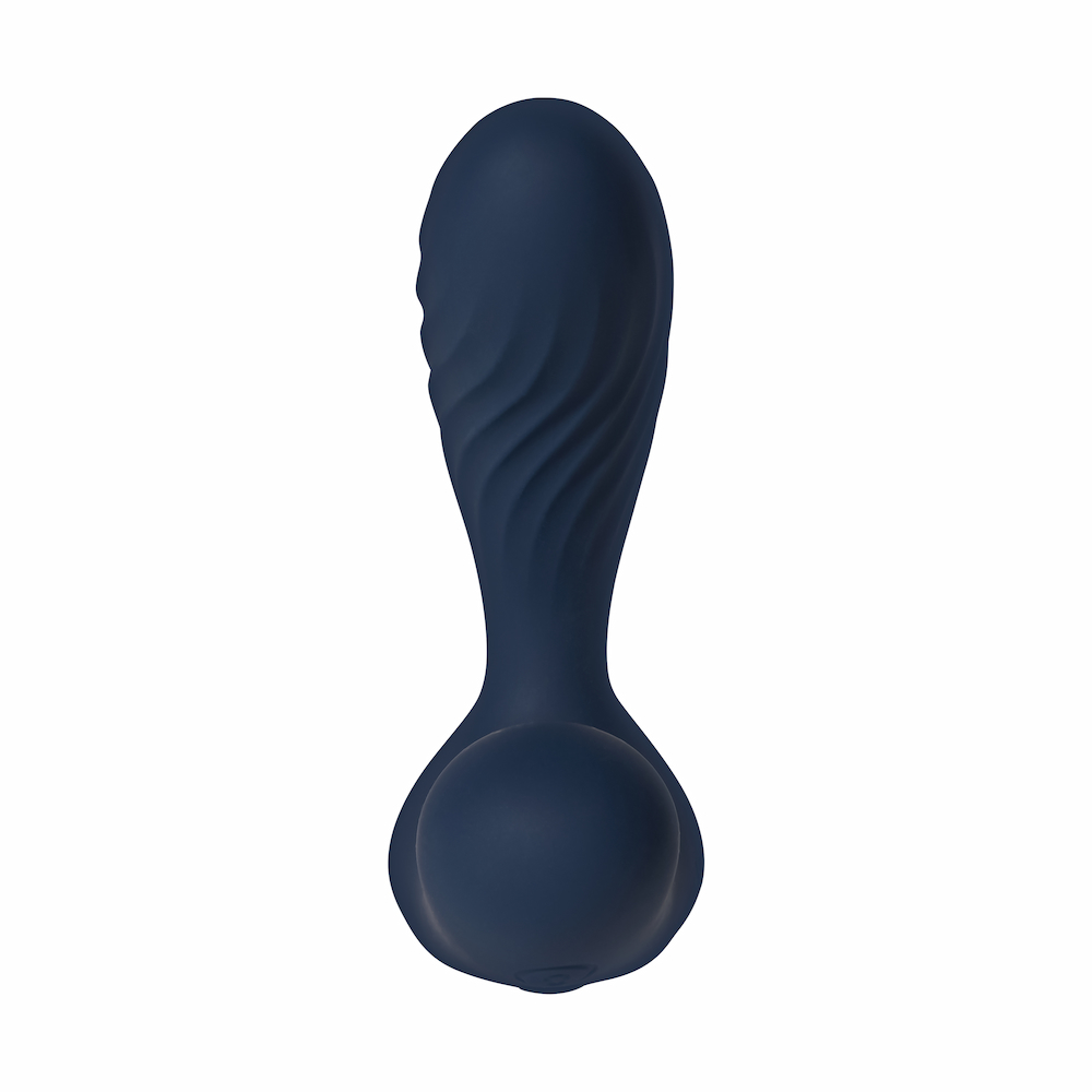 SVAKOM Vick Neo 2 Prostate Hâm Nóng Xoay 10cm Xanh
