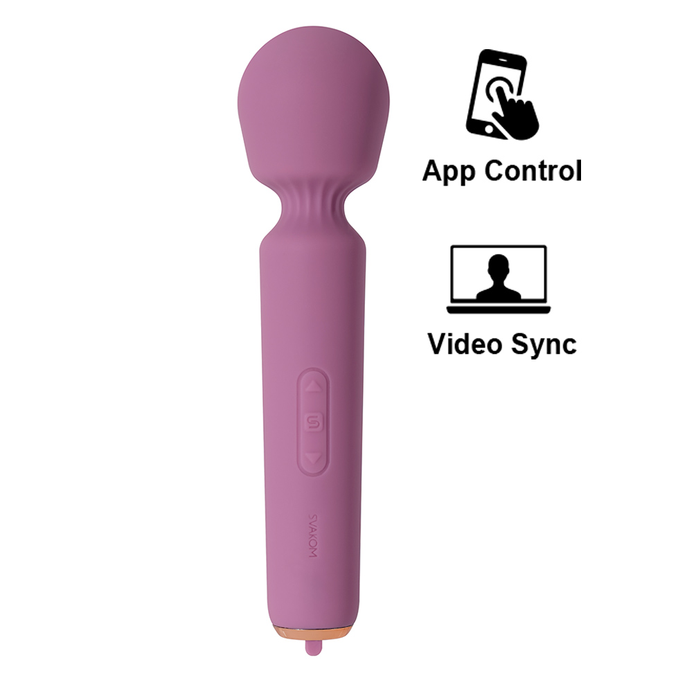SVAKOM Mini Emma Neo Tím Hồng App 17cm