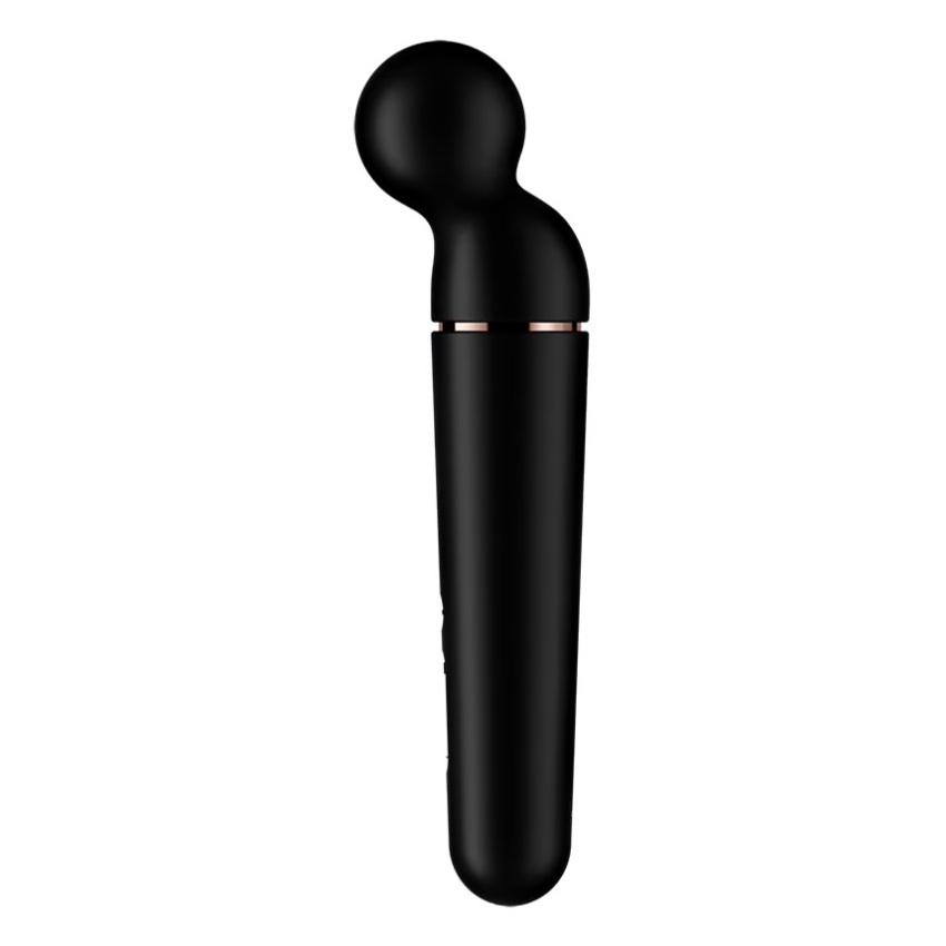 Satisfyer Planet Massage 21.9cm Đen Rung Siêu