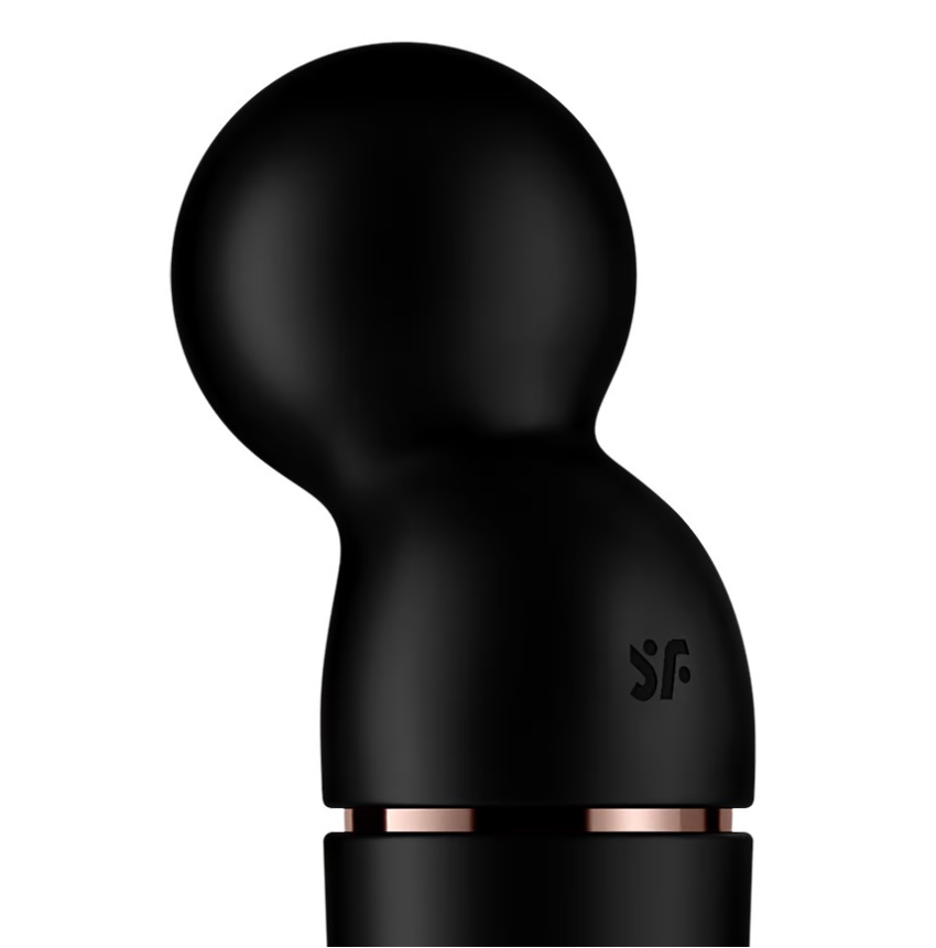 Satisfyer Planet Massage 21.9cm Đen Rung Siêu