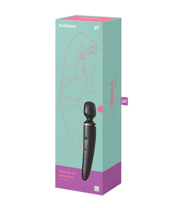 Satisfyer Đũa Thần Massage Đen Vàng 34cm Thăng Hoa