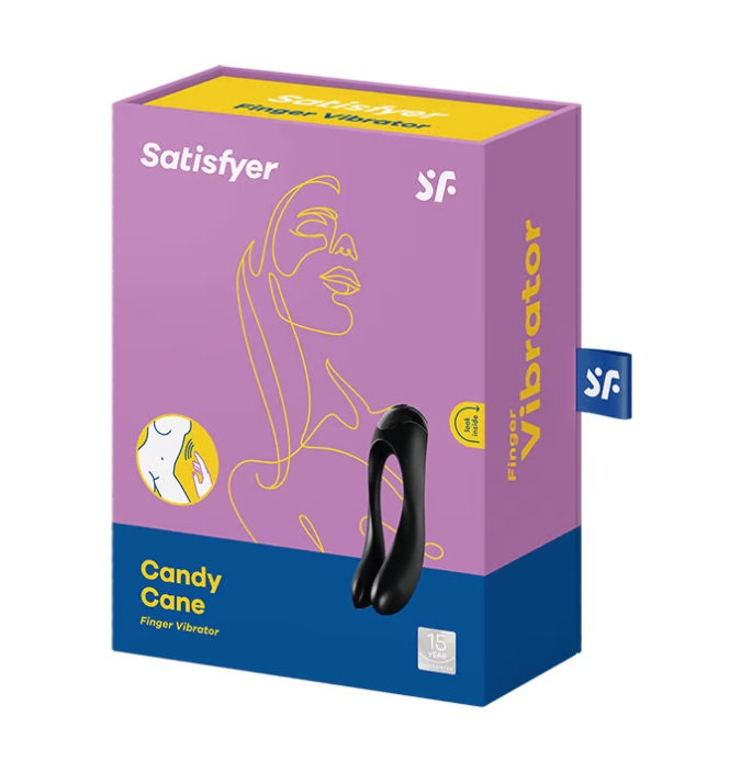 Satisfyer kẹo mút rung đen mini waterproof