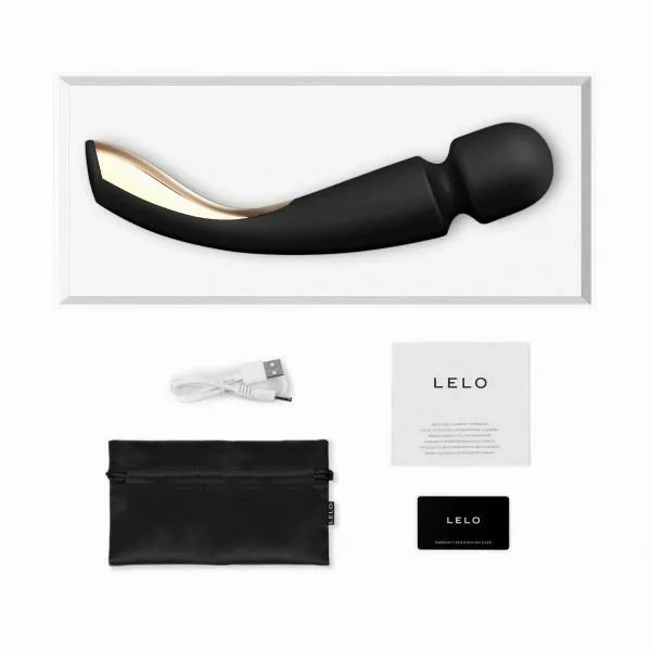 Lelo Smart Wand 2 Massage Toàn Thân Lớn Đen Thư Giãn Cực Đỉnh